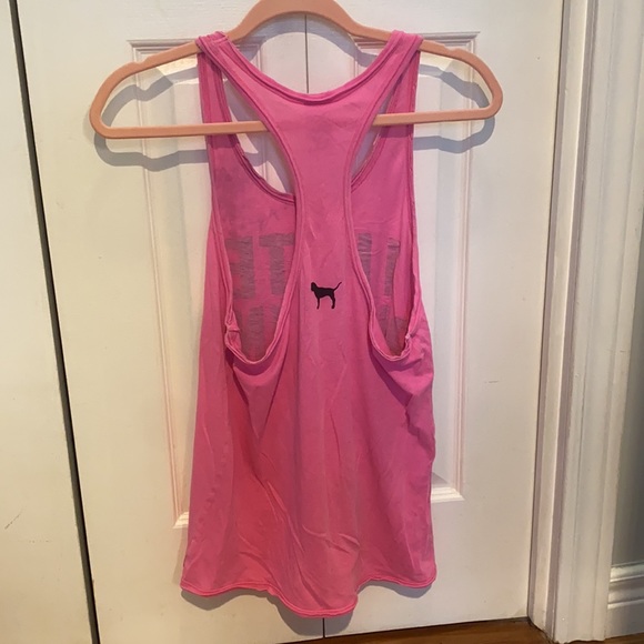 Victoria Secret Pink “I Hate Running” Tank Top - Picture 4 of 5